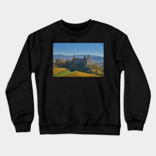 Burkheim, Kaiserstuhl - another view of the castle Crewneck Sweatshirt